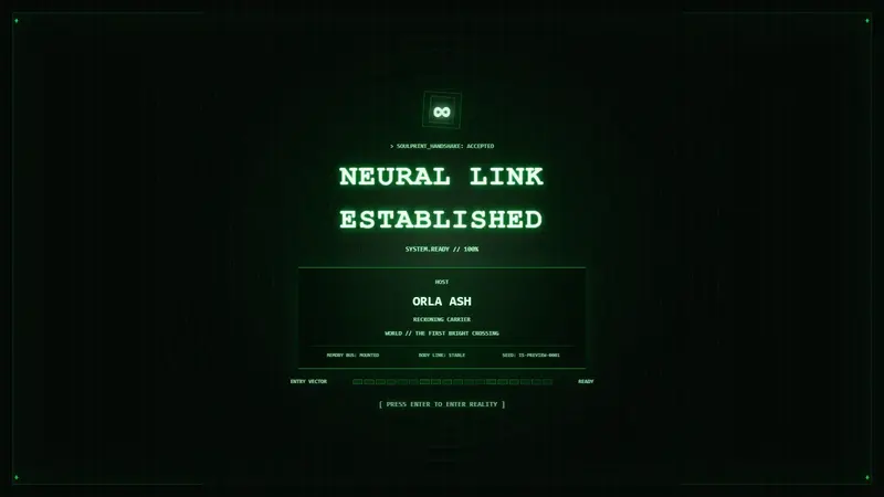 Neural link established: a host is found.