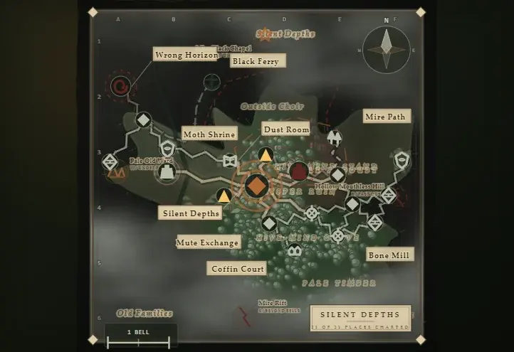 The procedural navigator in an eldritch horror world.