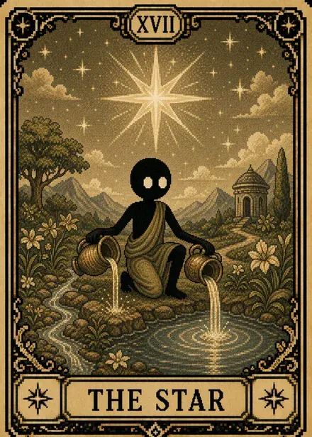 The Star tarot card