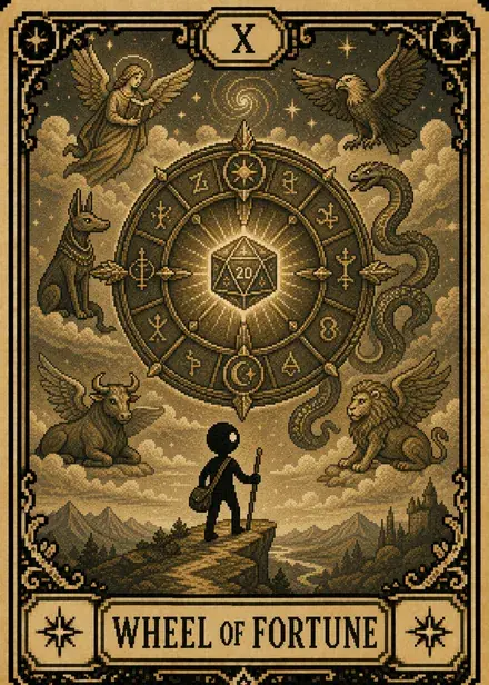 Wheel Of Fortune tarot card