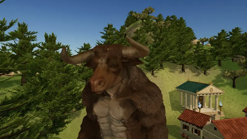 The bull giant.